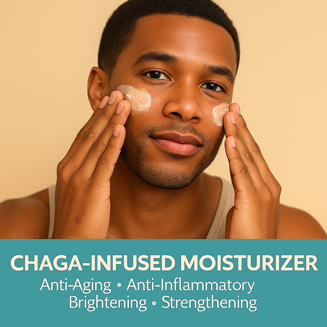Aloegena Chaga Hydration Moisturizer – Natural, Paraben-Free, Sulfate-Free • Calming Daily Hydration