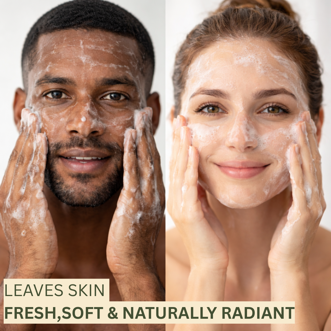 Aloegena Daily Natural Cleanser – Sulfate-Free, Paraben-Free • Gentle, Non-Drying Deep Clean